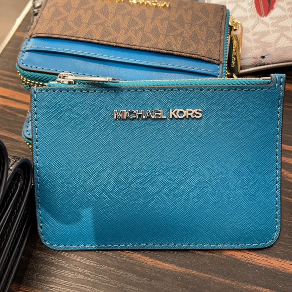 Michael Kors Jet Set Travel Small CoinPouch Wallet - Picture 1 of 3